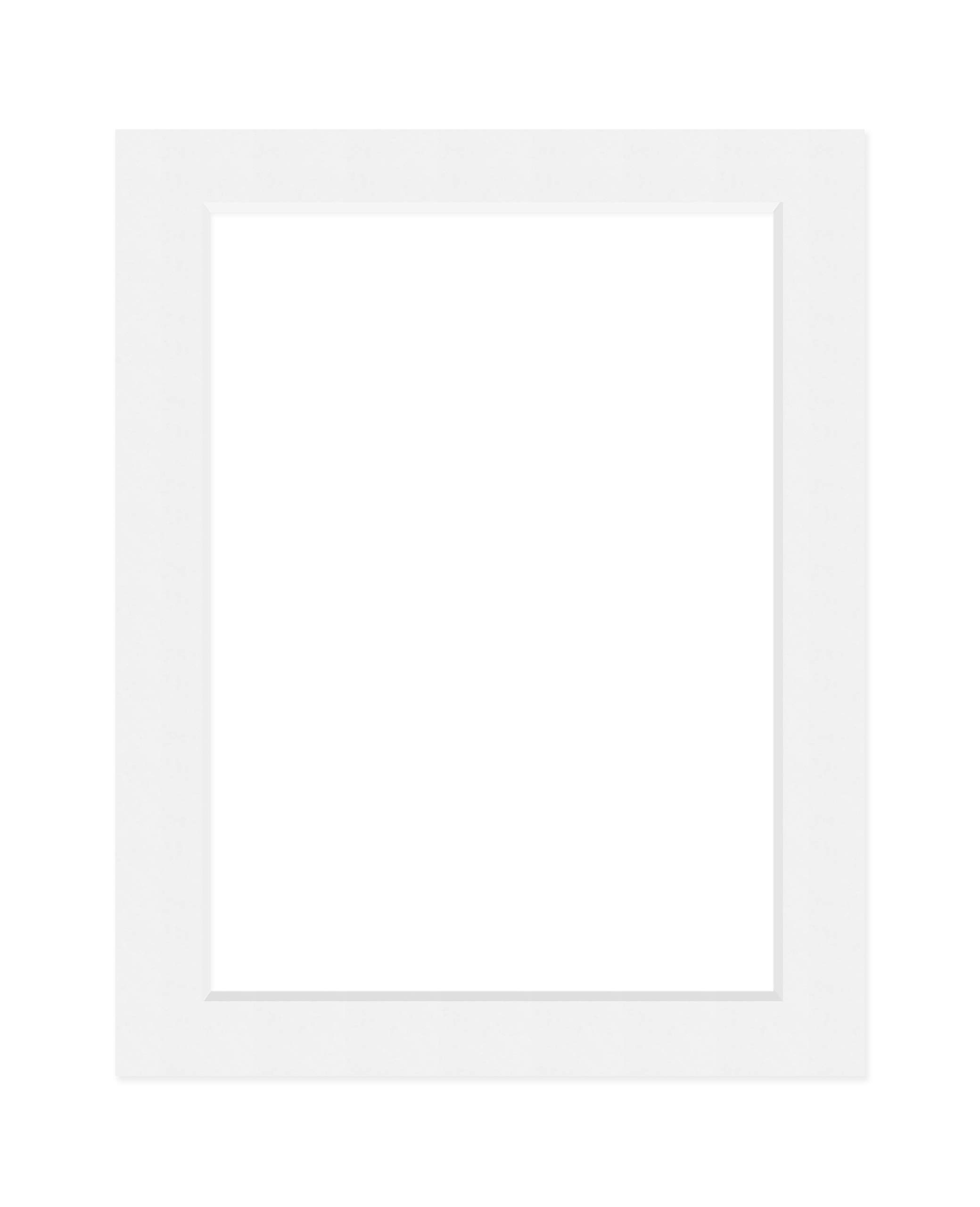 DEHA Design White Photo Mount 40x50 cm – Acid-Free Archival Board for 30x40 cm Photos and Prints