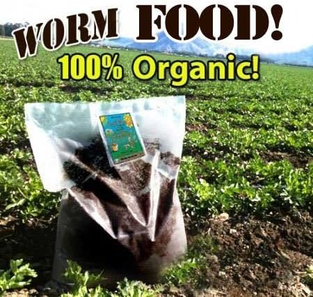 Worm Food 20 Qts - Approx. 25 Pounds