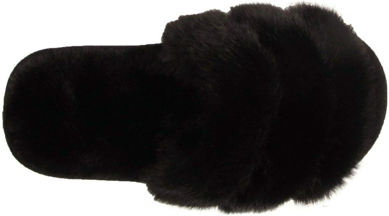 childrens fluffy slider slippers