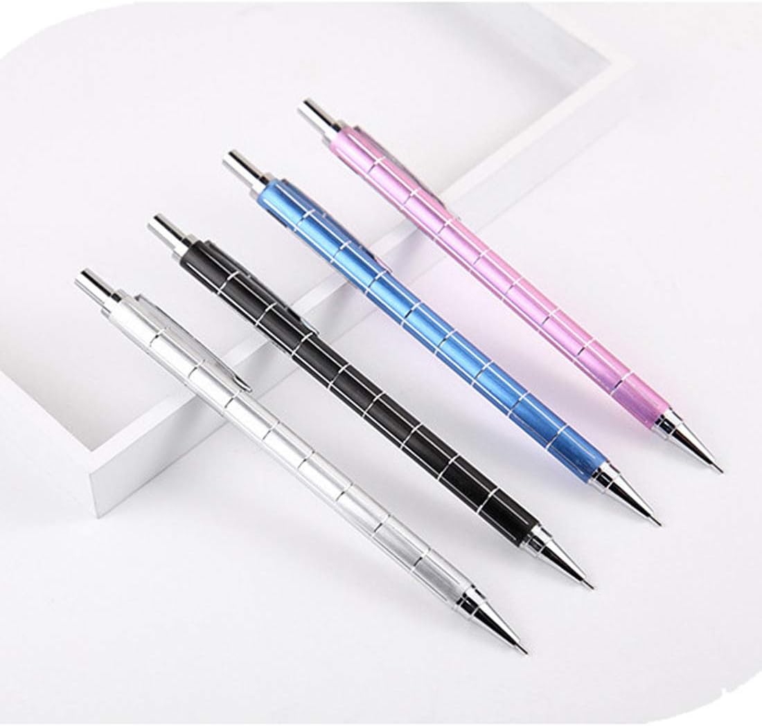 Lilying Office & School Supplies .3 PCS 0.5mm Metal Active Pencil Automatic Pencil, Random Color Delivery