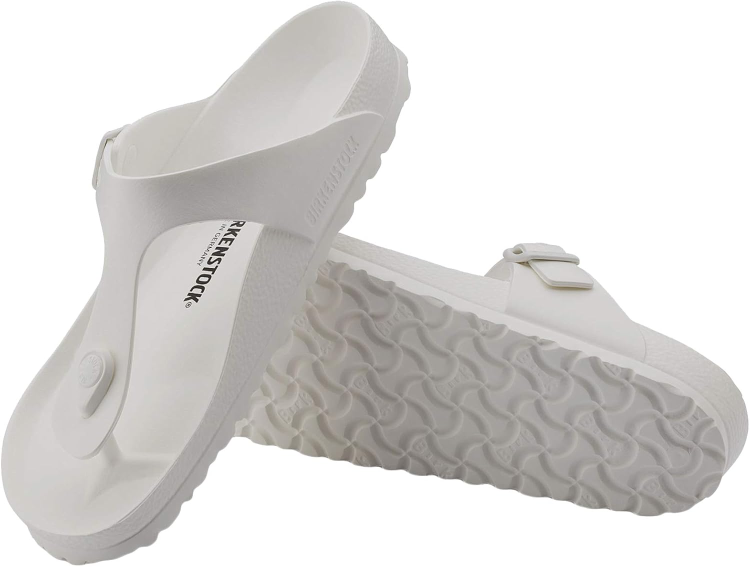 white birkenstocks eva