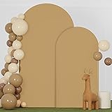 FANPROMS Khaki Arch Cover Set of 2 Arch Backdrop