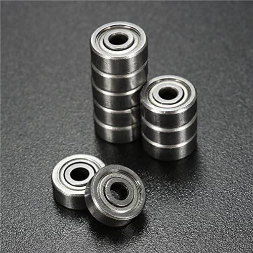EsportsMJJ 10pcs 693ZZ 3x8x4mm Ball Bearings Miniature Double Shielded Ball Bearings - Image 3