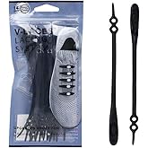 ZOOEASS No Tie Elastic Shoe Laces for Kids and Adults,Best for Sneaker