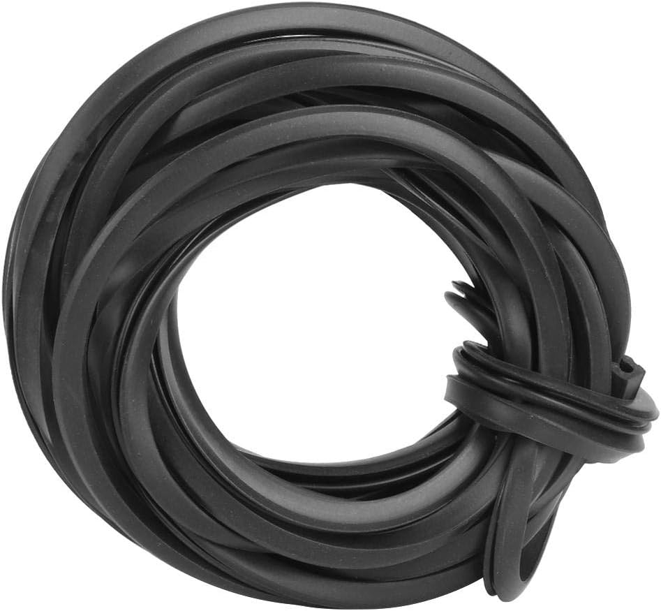 Demeras Rubber Strip Greenhouse Rubber Seal Glazing Rubber Seals Black