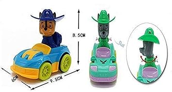 Shreeja Collections Friction Car Set - Cartoon Cars Set of 4 Pup Theme Car Set