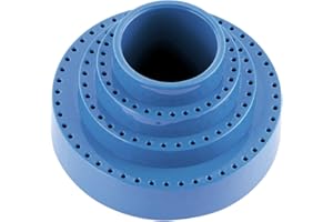 DZQ Rotating Bur Holder 116 Holes,Rotary Tool Holder 1/8"Diameter,Mandrel Drill Holder 360 Degree Rotating,for Drill Home and Garage Tool Accessories(Blue)