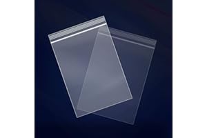 1000 Count - 2" x 3", 2 Mil Clear Plastic Reclosable Zip Poly Bags with Resealable Lock Seal Zipper for Photo, Jewelry