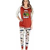 Lazy One Women's Soft Casual Pajama Leggings and Tall Tee Sets With Cute Fun Prints, Cute Women's Pajama Sets
