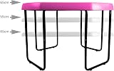 Simpahome Children’s Sand & Water Tray Dark Pink 70x70cm + Adjustable Stand view 2