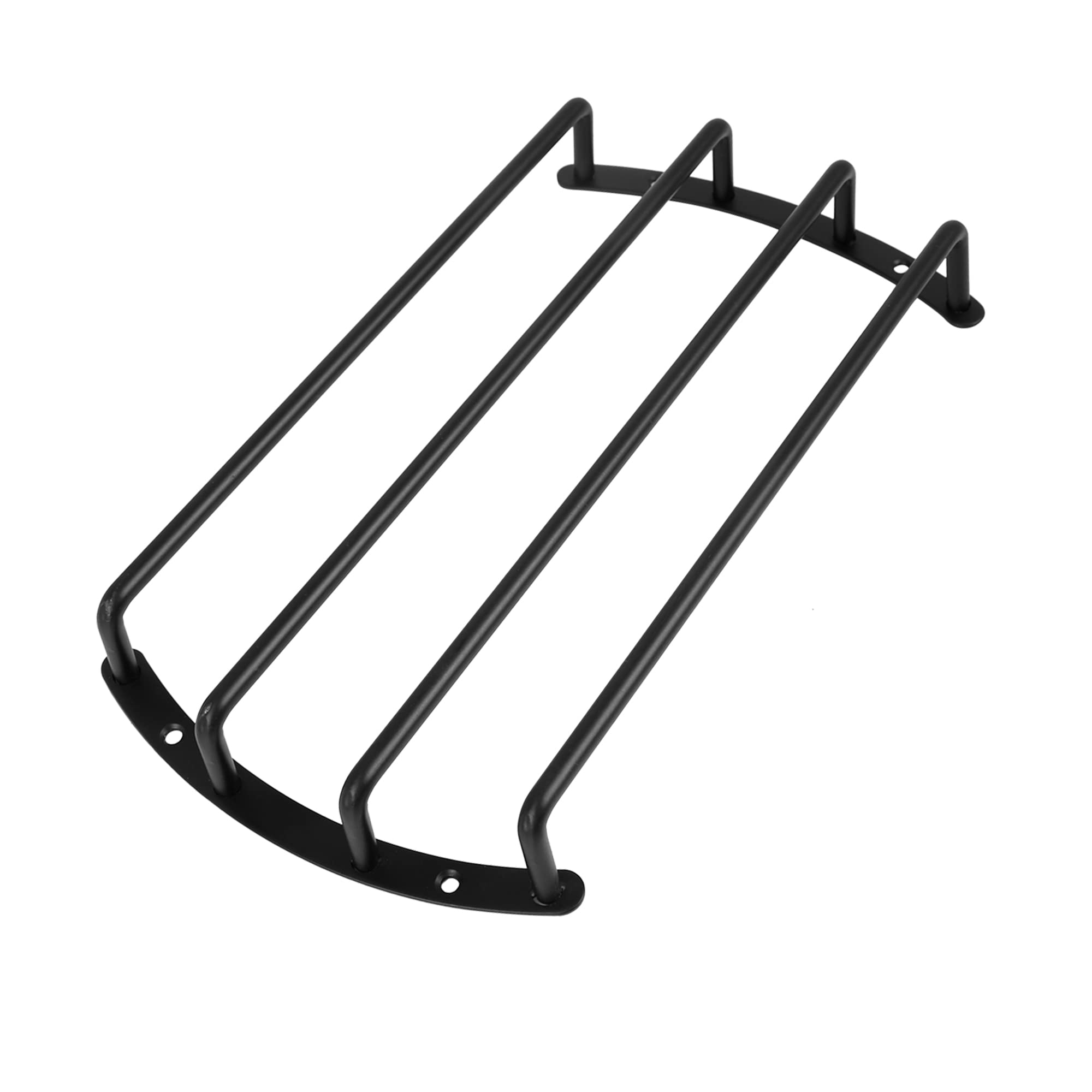 A ABSOPRO Car Bar Grille Subwoofer 10" Speaker Grill Cover Guard Black Metal