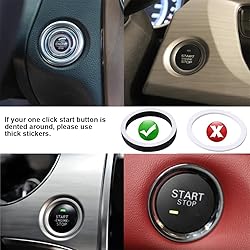 zipelo Bling Crystal Car Engine Start Stop