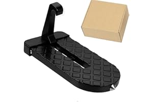 HENKGO Car Door Step Universal Car Door Step Hook for Car Roof Access, Car Step Hook for Roof,Door Latch Step-Easy Access to Rooftop for Most Car, SUV, Truck (Black)