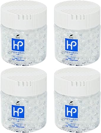 Amazon ハル インダストリ 消臭剤 無香料 消臭ビーズ 140g 4個セット 本体 小空間向け 置き型 車 靴箱 ロッカー 約1 2カ月 ペット臭 タバコ 匂い消し ハル インダストリ 置き型