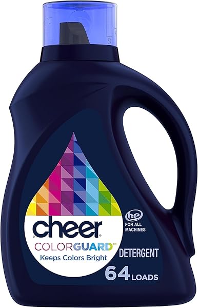 CHEER LIQUID LAUNDRY DETERGENT 64 LOADS 92 FL OZ, HE COMPATIBLE