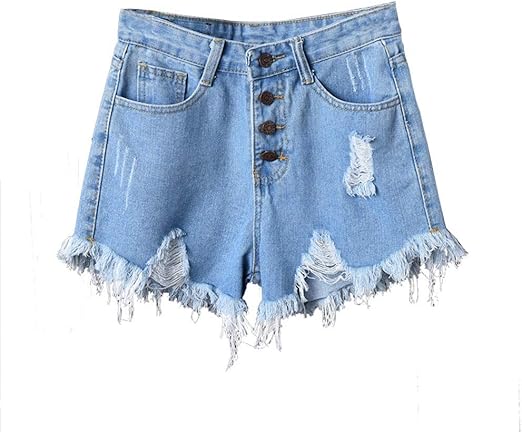 plus size denim short shorts