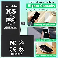 Luuzkla 19800mAh (New Upgrade) Battery Compatible
