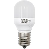 Delushaka 5304522314 Refrigerator Led Light Bulb Compatible for Frigidaire | Refrigerator Light Bulb Replacement Base Ac100-265v E17 3w