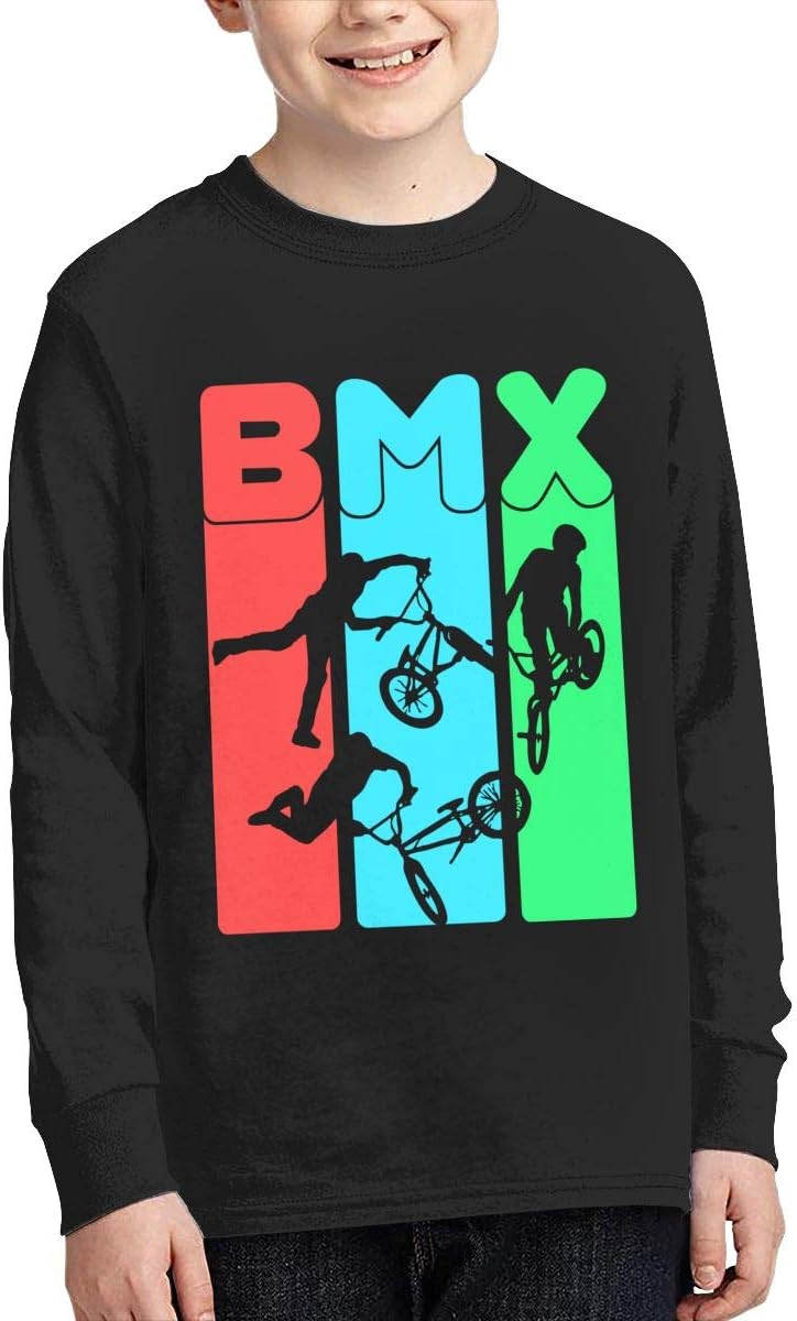 Cuteove BMX Bicycle Teenager Boy's Girl's Long Sleeve T Shirt O neck