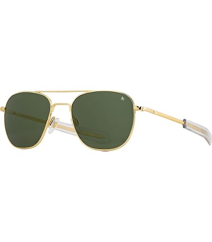 Amazon.com: AO Original Pilot Sunglasses - Gold - True Color Gray