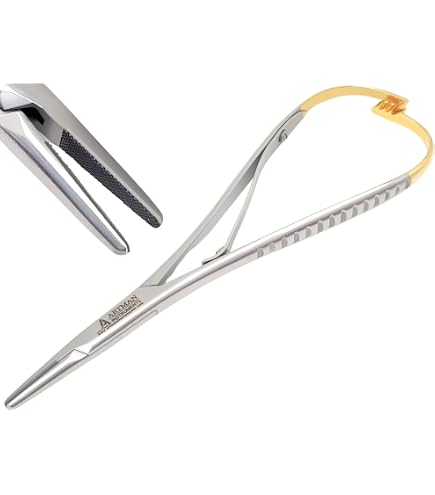 Mathieu Ligature Elastic Placing Plier 5.5 | Orthodontic Surgical Pliers – DawnProMed