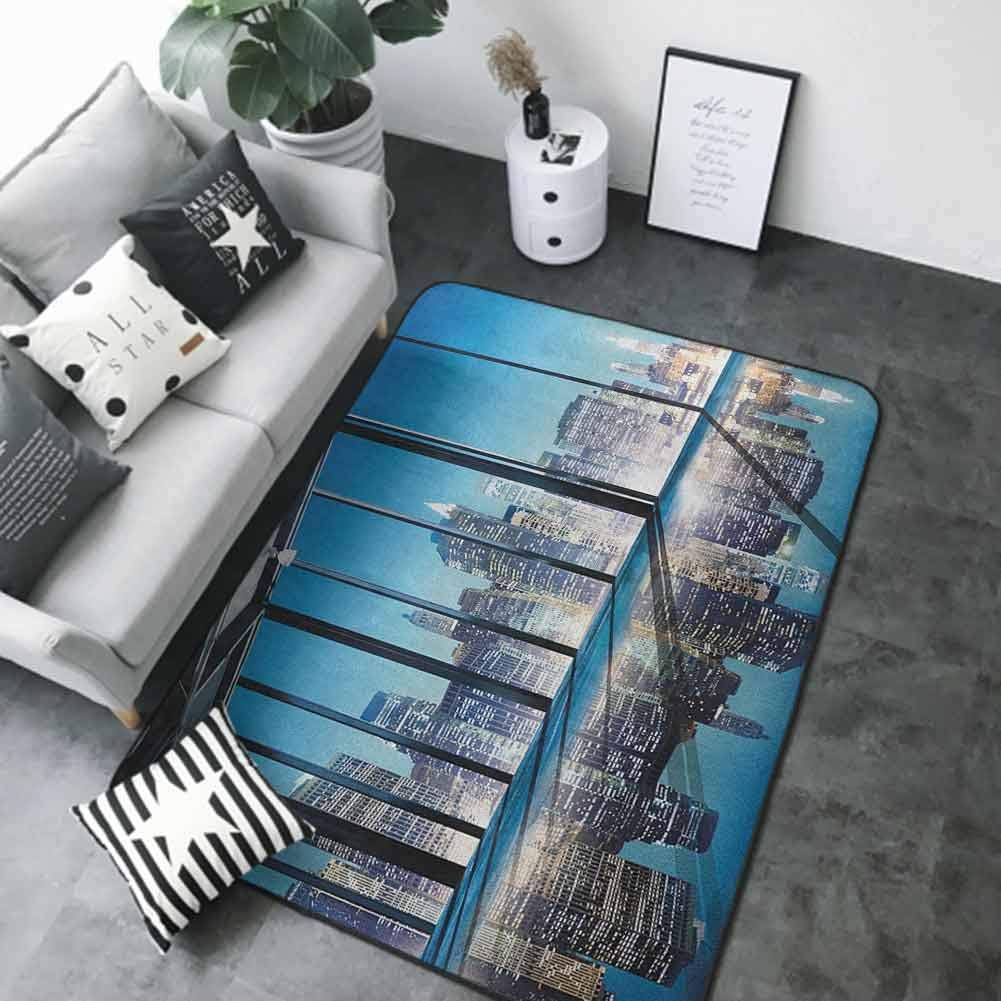 Large Floor Mats for Living Room Colorful Modern,Office