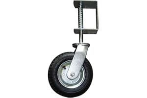 Northern Tool+Equipment Gate Wheel with Suspension - 210-Lb. Capacity, 8in. Pneumatic Tire, Model Number CT-GW01