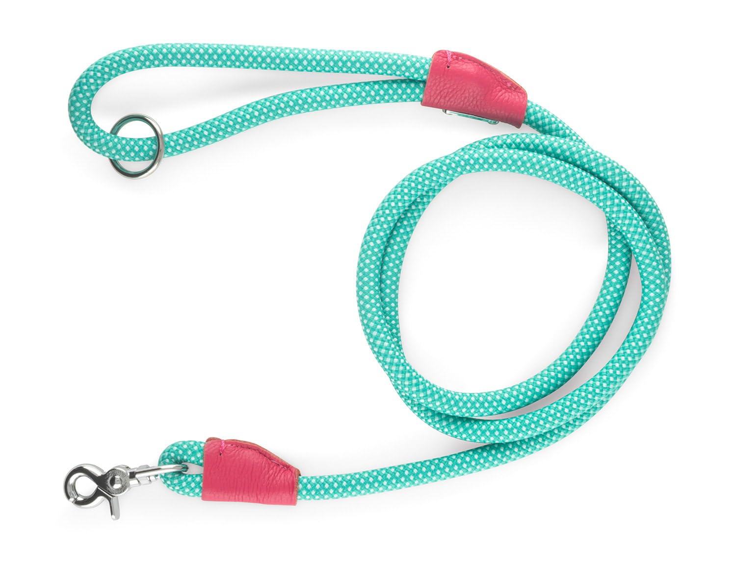 Zippy Paws Mod Essentials Leash – Teal Dog Lead – Stylish, Durable, and Comfortable Leash for Walking, Training, and Outdoor Adventures