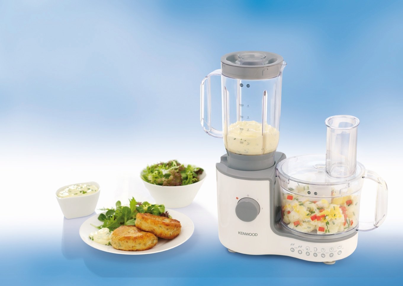 Kenwood FP190 Food Processor, 1.4 Litre, 600 W: Amazon.co.uk: Kitchen & Home