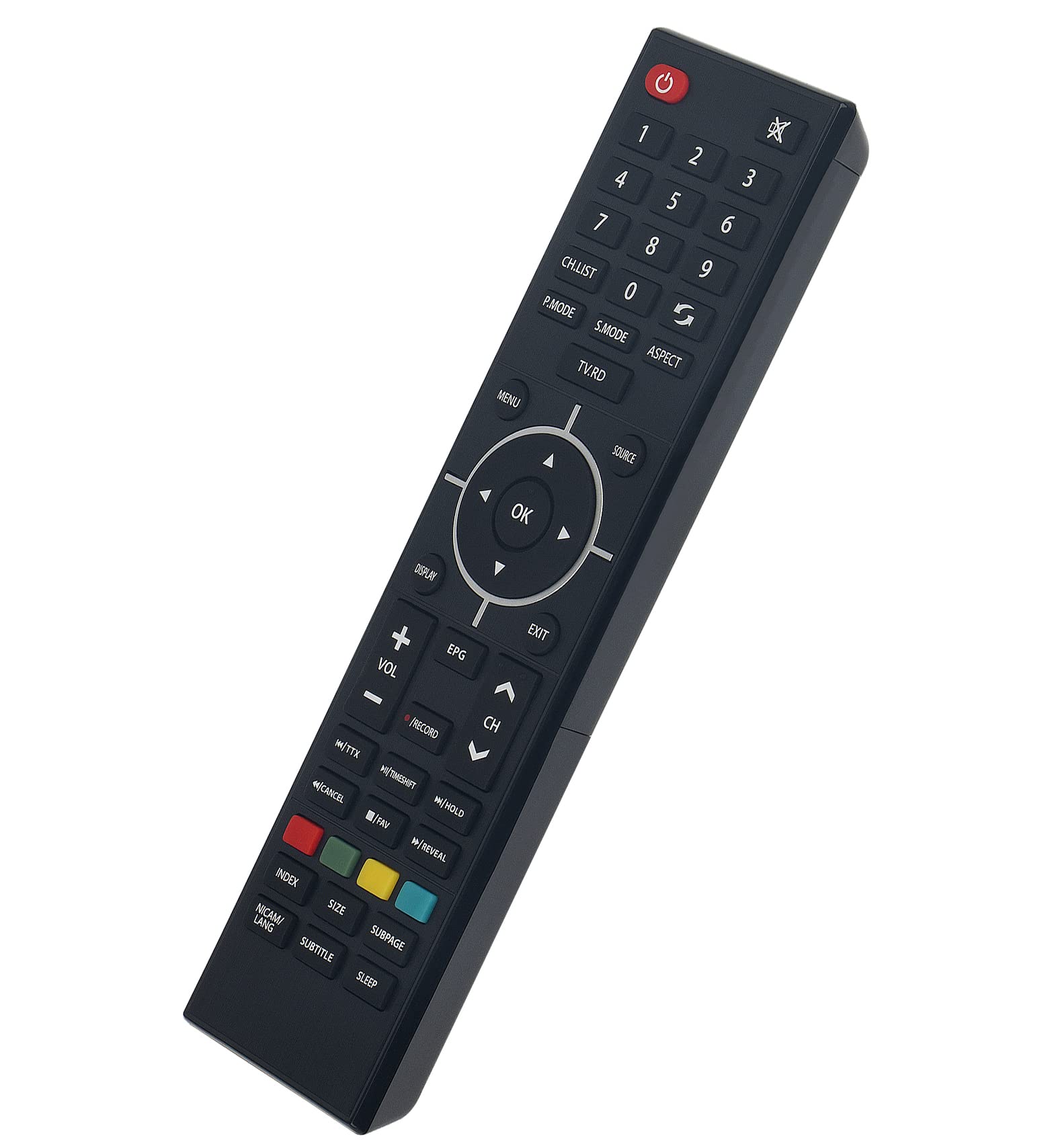 VINABTY Replaced Remote Fit for POLAROID TV DVD P24RP0080U, LE-32GCL, P28RN0038E, JX-8092A, P50FN0117K