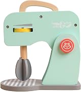 Owl & Fox Wooden Baking Set Turquoise 20x12x23cm Pretend Play Kitchen Toy view 5