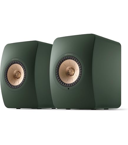 Amazon.com: KEF LS50 Wireless II Powered Bookshelf Speakers - Pair
