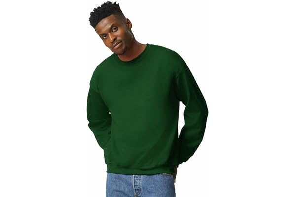 Gildan Men’s Fleece Crewneck Sweatshirt, Style G18000Sweatshirt