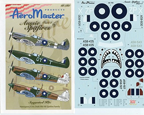 Aero Master Decals 1:48 Aussie Spitfires Part 4 #48-780