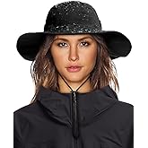 Womens Winter Waterproof Bucket Hat Warm Fleece Lined Rain Hat UPF50+ Mens Outdoor Adventure Research Hiking Safari Cap