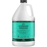 MAXTITE 6% Hydrogen Peroxide Solution, 1 Gallon - Food-Grade H2O2 &amp; Water - Versatile Multi-Surface Cleaner for Kitchen, Bath, Laundry, Commercial &amp; Janitorial - 2X Concentrated - Made in USA