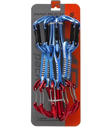 Ocún Cinta Express - Raven QD Zoom Pa 15/22 mm 12 cm - Pack de 6 - azul