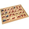 Kid Advance Montessori Cursive Moveable Alphabets with Box