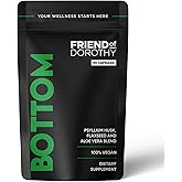 FRIEND OF DOROTHY - Bottom Fiber Supplement for Effortless Prep Time - Helps Promote Digestive Regularity - Psyllium Husk Based - for Men Who Bottom, 90 Capsules