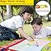 Doodle Mat Magic Water Drawing Mat In 4 Colors With 4 Water Pens And 8 Molds Best Kids Boys Girls Toddler Toys Gift For 2 3 4 5 6 Year Old