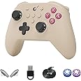 AKNES Gulikit KK3 Pro Controller, 1000Hz Polling Rate for Wins, Hall Joysticks and Triggers, Wireless Controller for Windows/Switch/Android/iOS/macOS/Steam Deck, Maglev/Rotor/HD Vibration - Retro