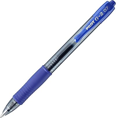Pilot G207 Retractable Gel Rollerball 0.7 mm Blue Pen