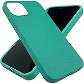 LOAM & LORE Biodegradable Phone Case for iPhone 14 Pro, Plastic Free Eco Friendly Phone Case, Plant Based Compostable iPhone 14 Pro Case, Premium Zero-Waste Phone Cover (Mint)