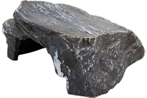 MDEOOSKY 5"x4"x2" Resin Turtle Basking Platform & Hideout for Aquatic and Terrestrial Reptiles – Ideal Habitat Decor for Turt