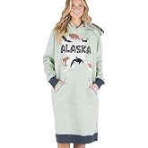 LazyOne Oversized Hoodie Sweatshirt, Comfortable Sleepwear, Sweater Dresses | For Women