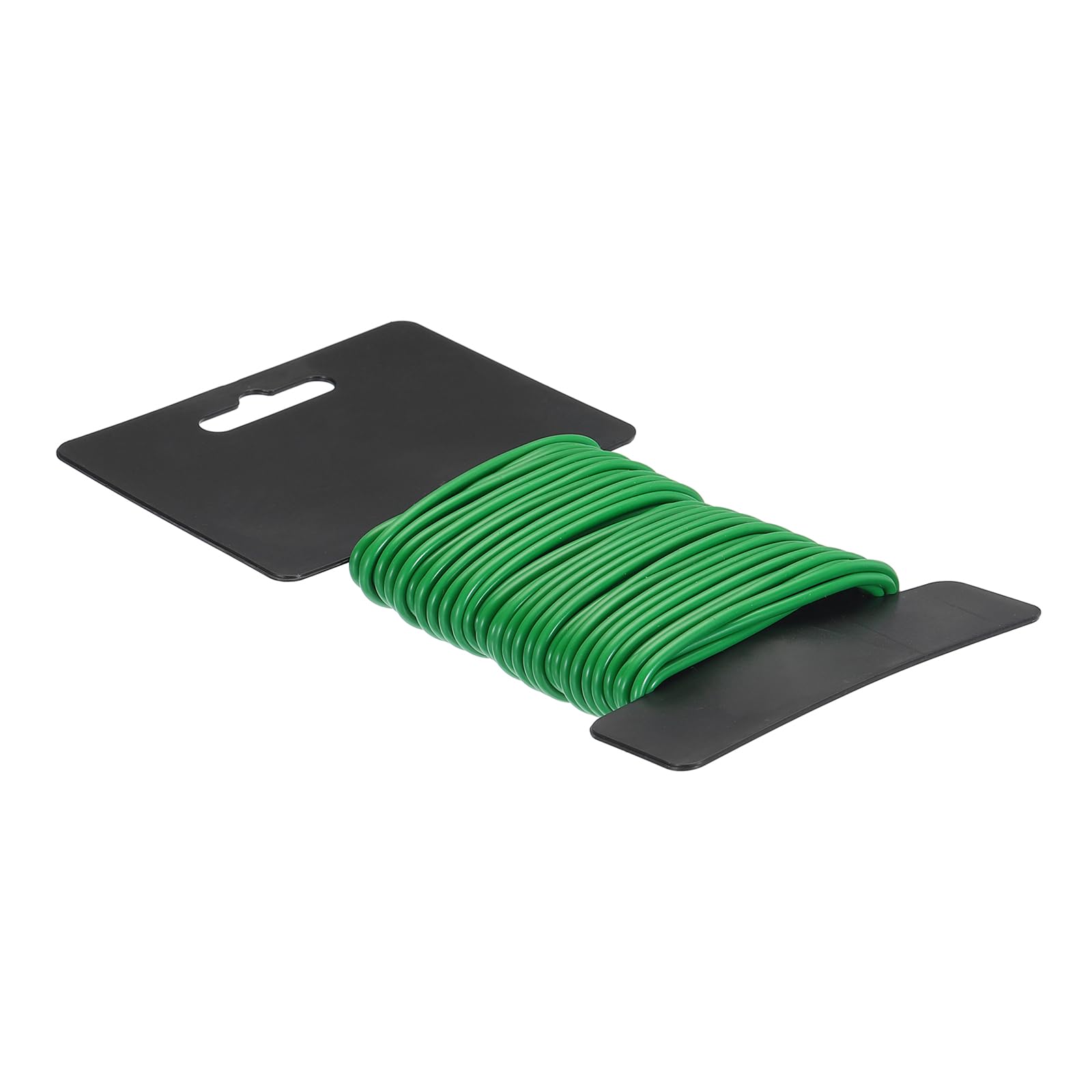 PATIKIL 32.8ft/10M 2.5mm Soft Twist Ties, Garden Plant Ties Reusable for Gardening Climbing Vines Office Home Cable Organizing, Green