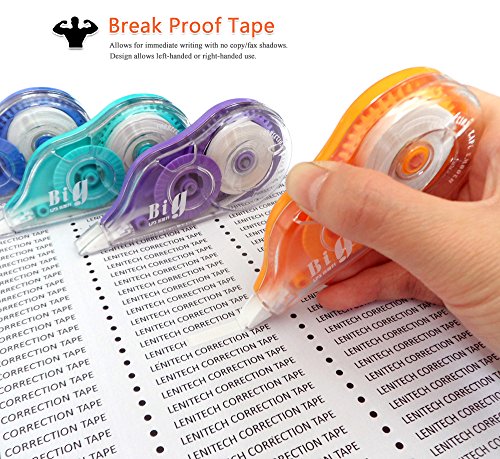 Original Correction Tape, 12 Meters Long Tape, 6-Pcs