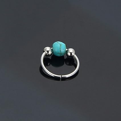 Amazon Com Fire Opal Hoops Helix Piercing Ear Cartilage