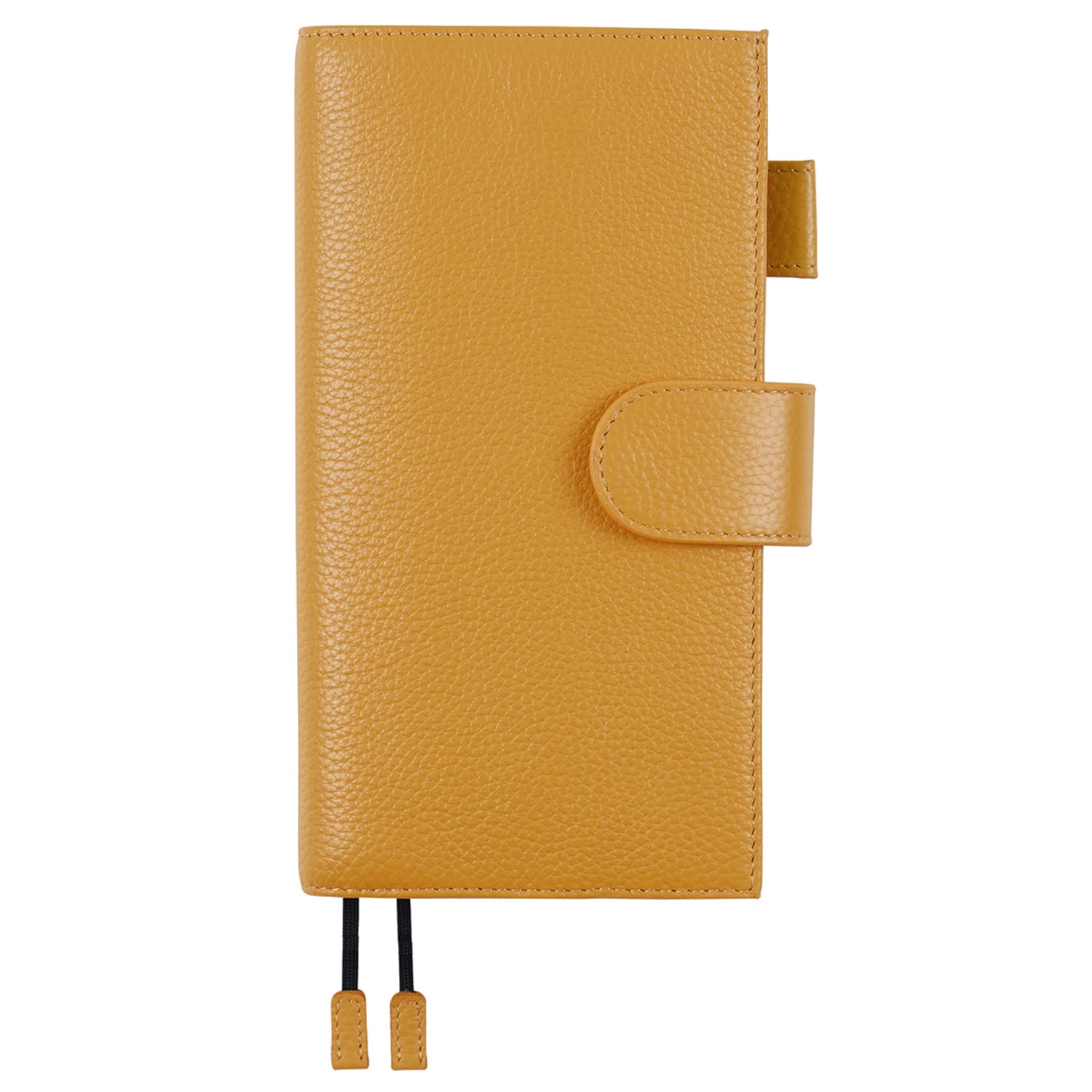 Moterm Leather Cover for Hobonichi Weeks - Fits Hobonichi Weeks/Weeks Mega with Back Pocket (Pebble Mustard) (GE-FN113WKLZMD)