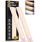 Gritin 10.2inch Under Cabinet Lighting Rechargeable